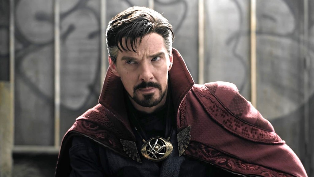 Benedict Cumberbatch in Doctor Strange in the Multiverse of Madness