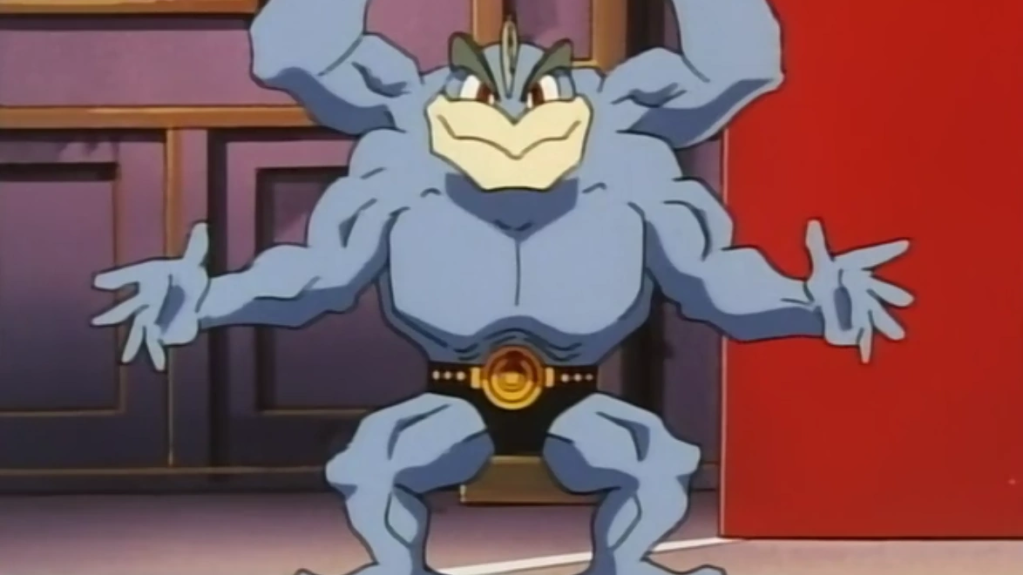Pokemon Team Rocket Machamp