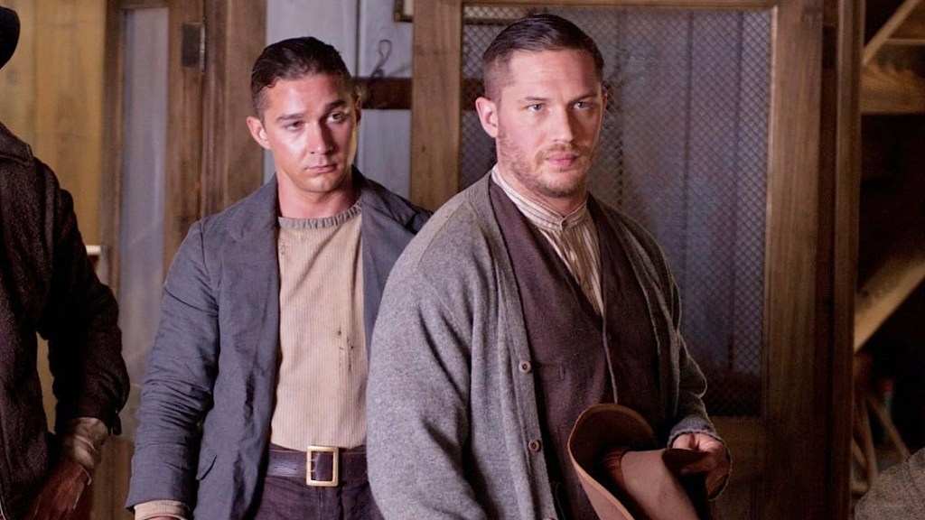 Shia LaBeouf and Tom Hardy in Lawless