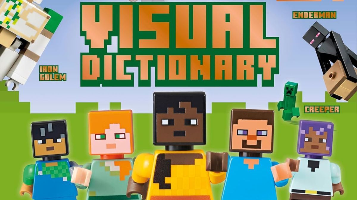 LEGO Minecraft Visual Dictionary With Exclusive Minifig Is On Sale Now ...