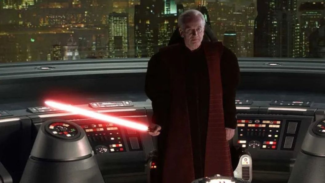 Palpatine in Revenge of the Sith.