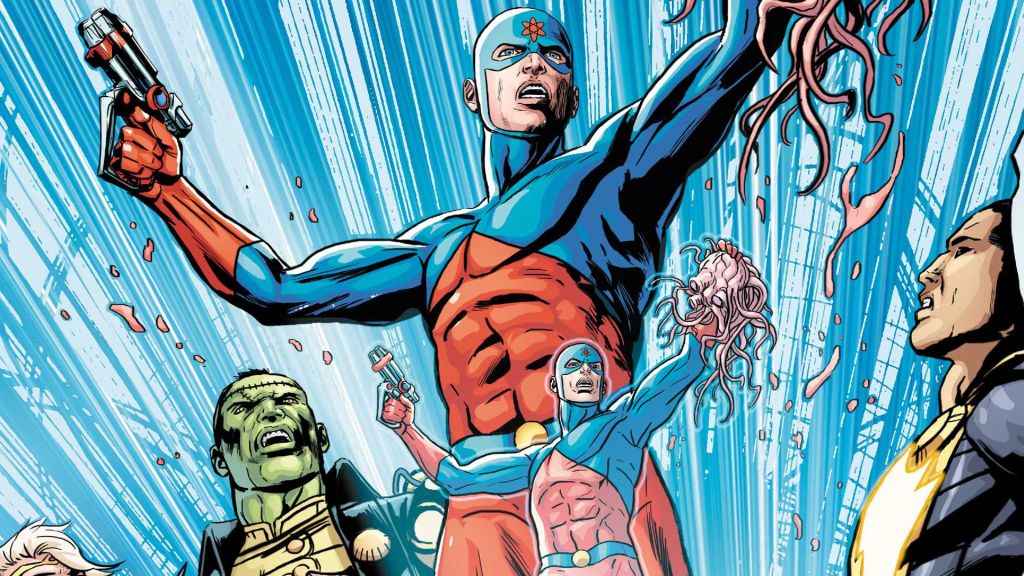 Ray Palmer as the Atom in DC Comic.