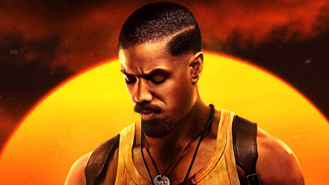 Michael B. Jordan on Sinners poster