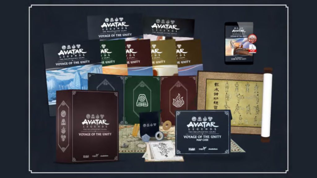 Avatar Legends Voyage of the Unity Kickstarter