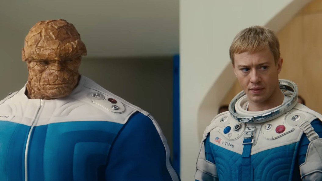 Benn Grimm and Johnny Storm in Fantastic Four First Steps