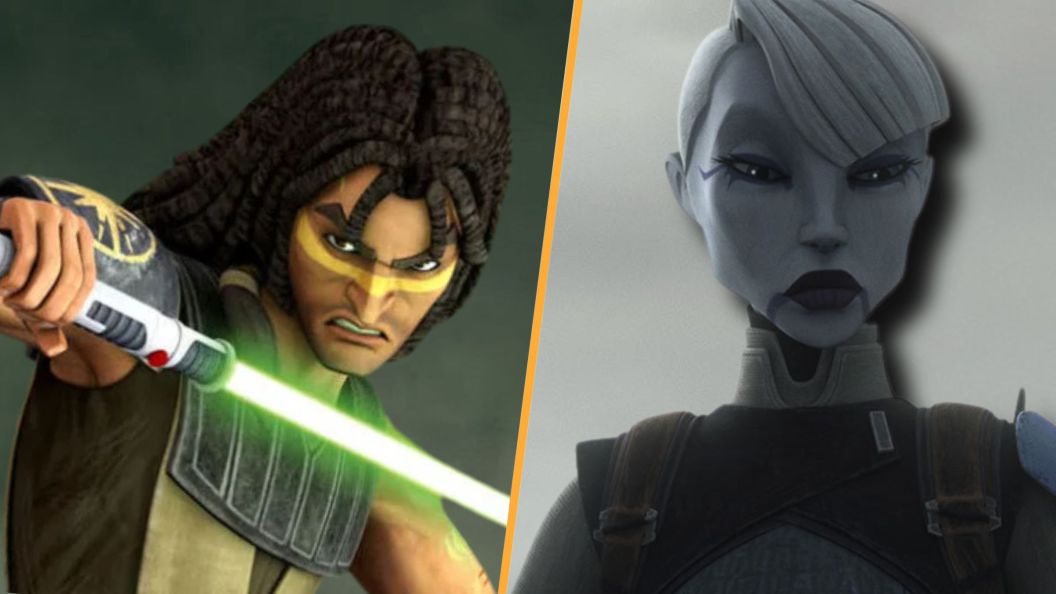 Asajj Ventress and Quinlan Vos in Tales of the Underworld