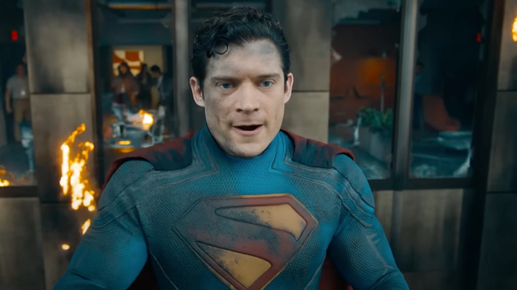 David Corenswet Strikes an Iconic Pose In a New Look at Superman