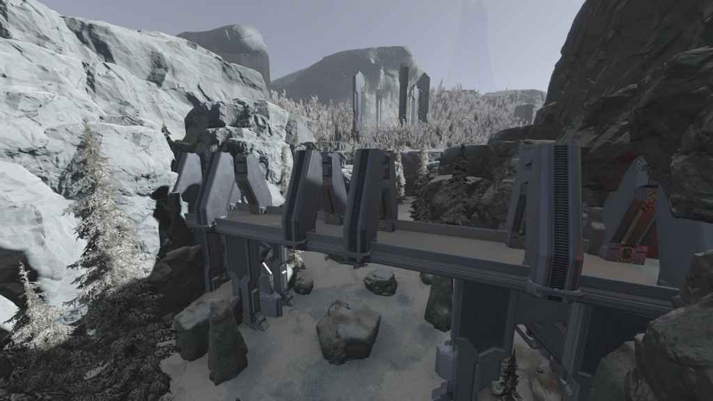 Halo Infinite Northbreak Forge Map