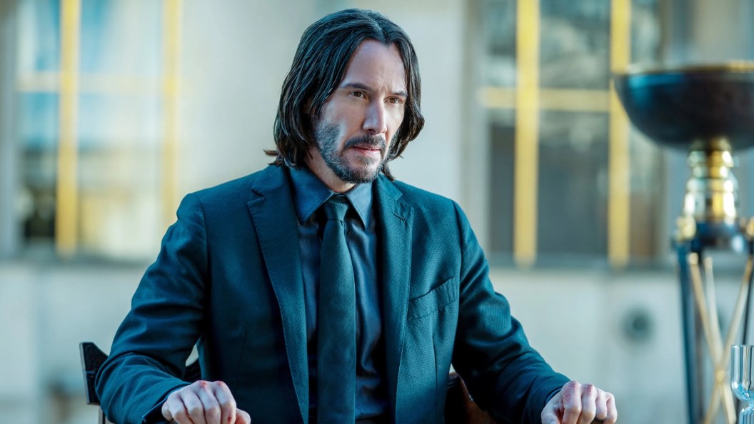 Keanu Reeves as John Wick in John Wick 4