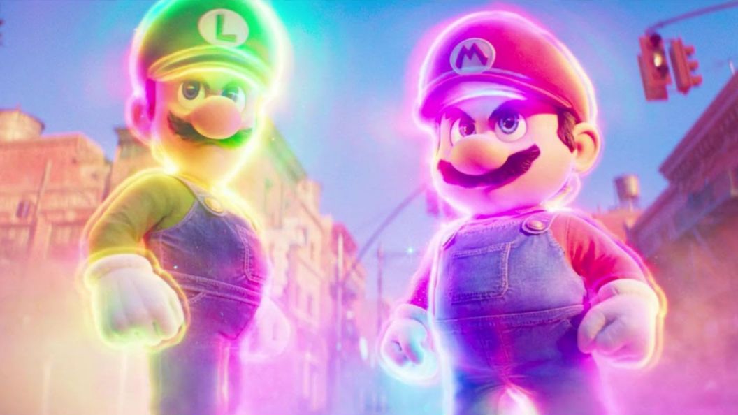 Mario Luigi in Super Mario Bros. Movie
