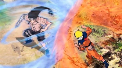 Neji vs. Naruto in the Chunin Exams