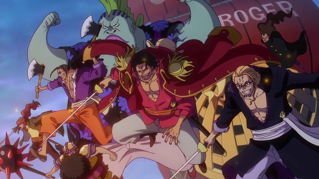 One Piece Roger Pirates