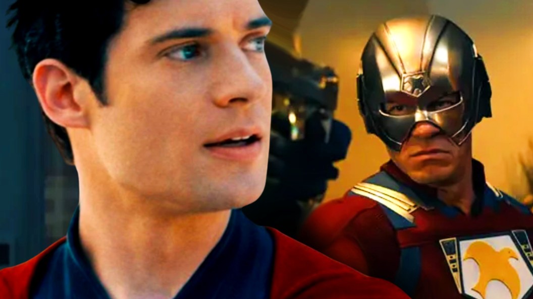 John Cena's Peacemaker and David Corenswet's Superman