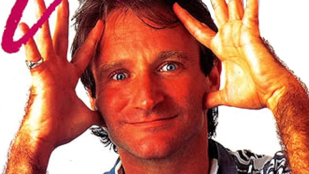 Robin Williams on a 1980s Stand-Up Comedy Special Poster
