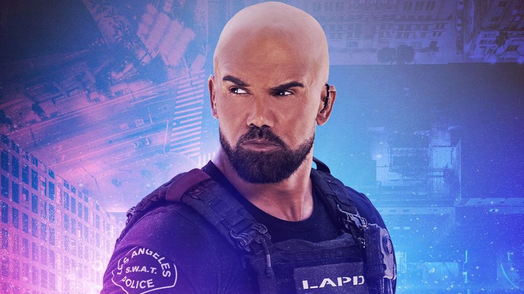 Shemar Moore as Sergeant Daniel Hondo Harrelson in the poster for SWAT