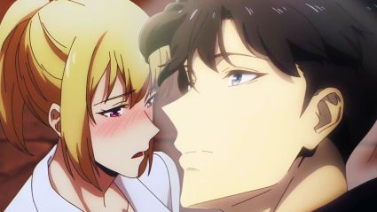 Jinwoo and Cha Hae-in in a custom image together