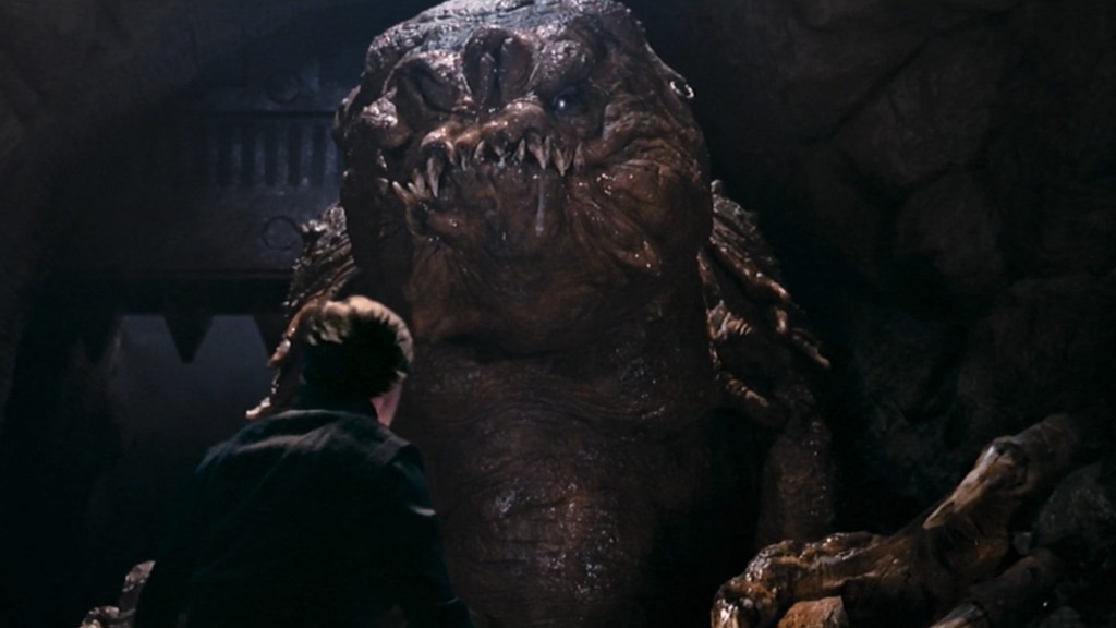 Luke Skywalker vs Jabba's Rancor