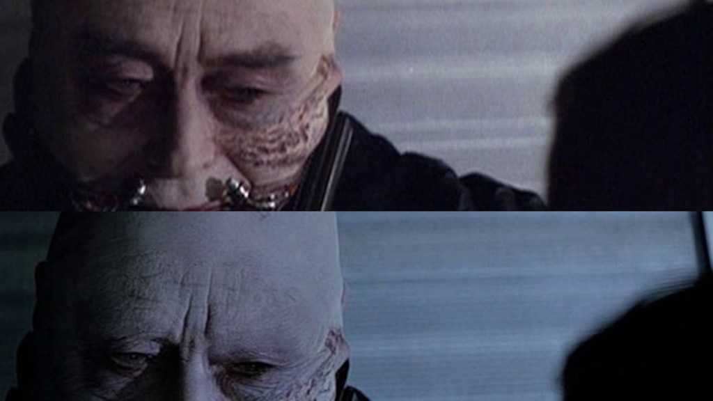 Anakin with and without eyebrows