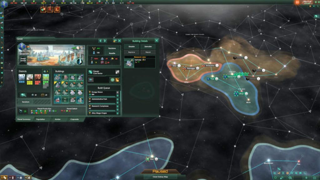 Stellaris Gameplay Screenshot