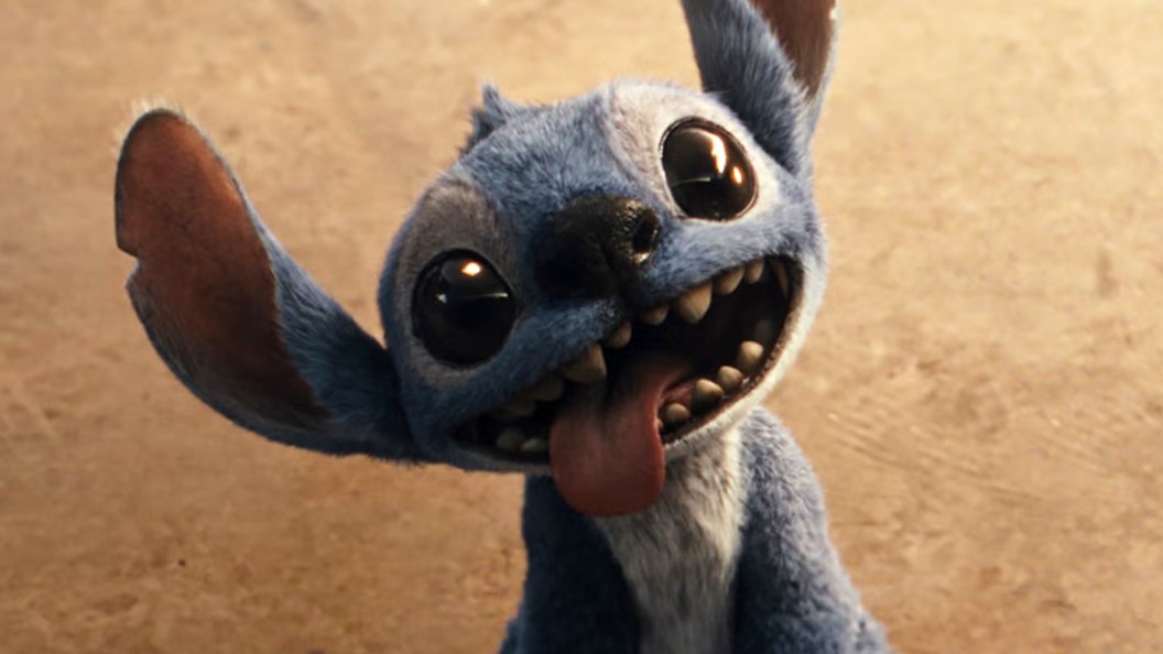 Stitch close up in Lilo & Stitch's live action movie