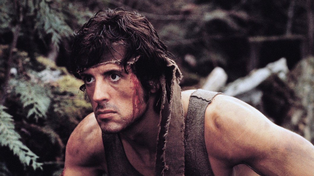 Sylvester Stallone as Rambo in First Blood