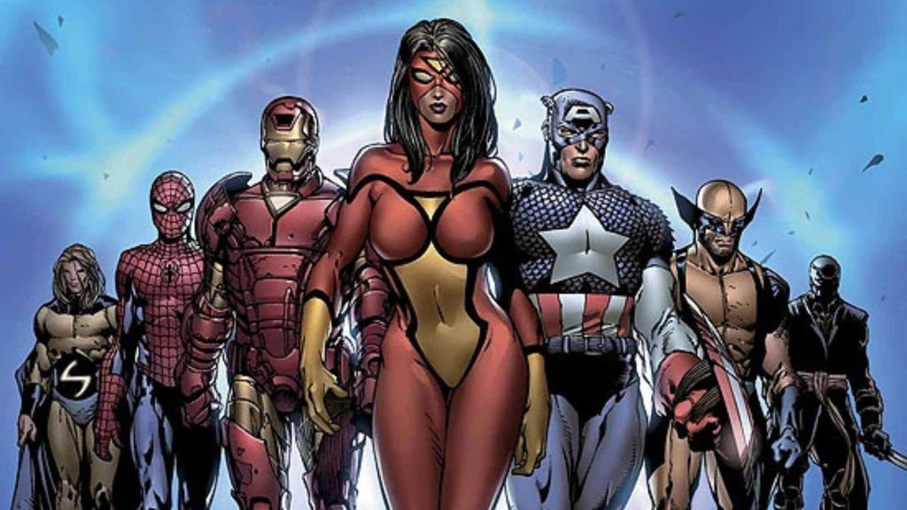 The New Avengers roster in Marvel Comcis