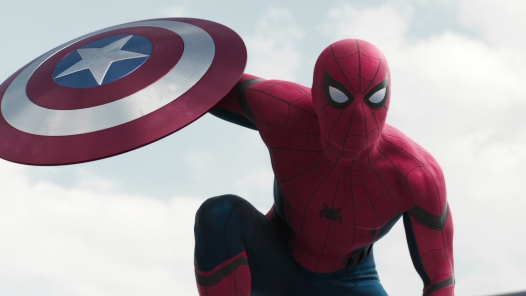 Tom Holland as Spider-Man in Captain America Civil War