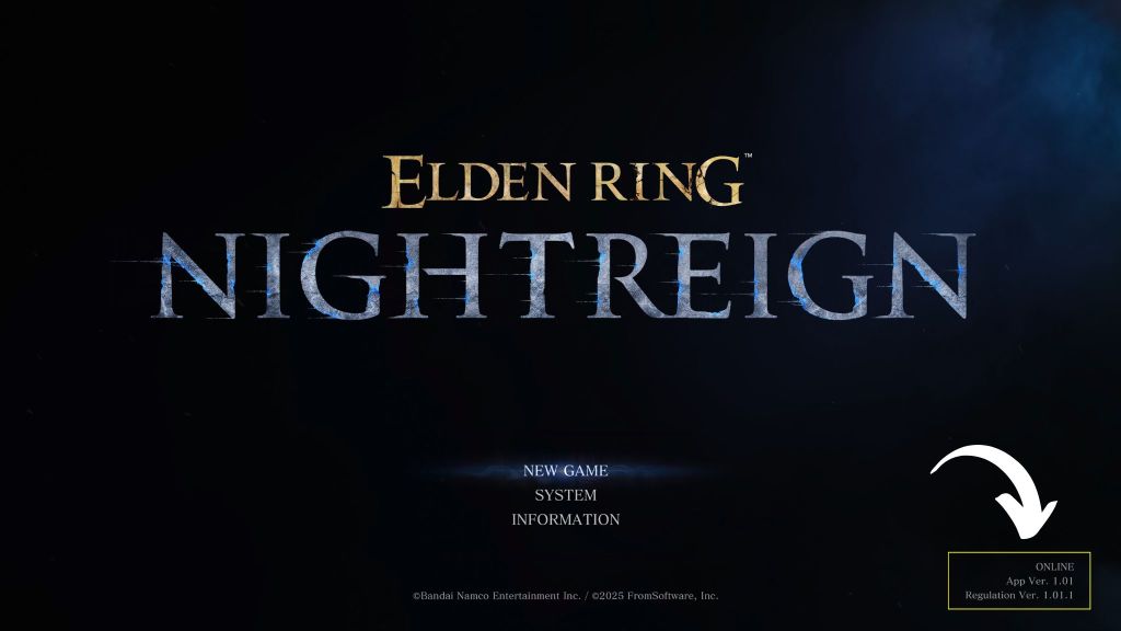 Verify Patch Installed Nightreign