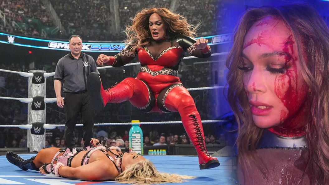 WWE's Nia Jax and Tiffany Stratton