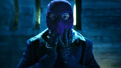 Daniel Bruhl as Baron Zemo in his mask in the MCU