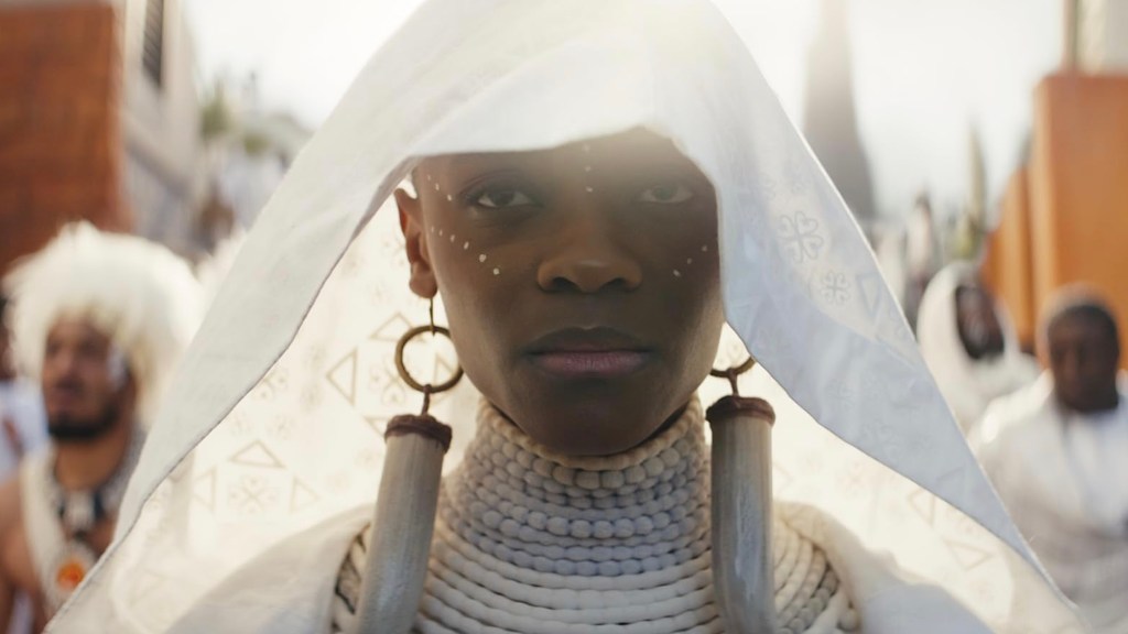 Letitia Wright in Black Panther: Wakanda Forever