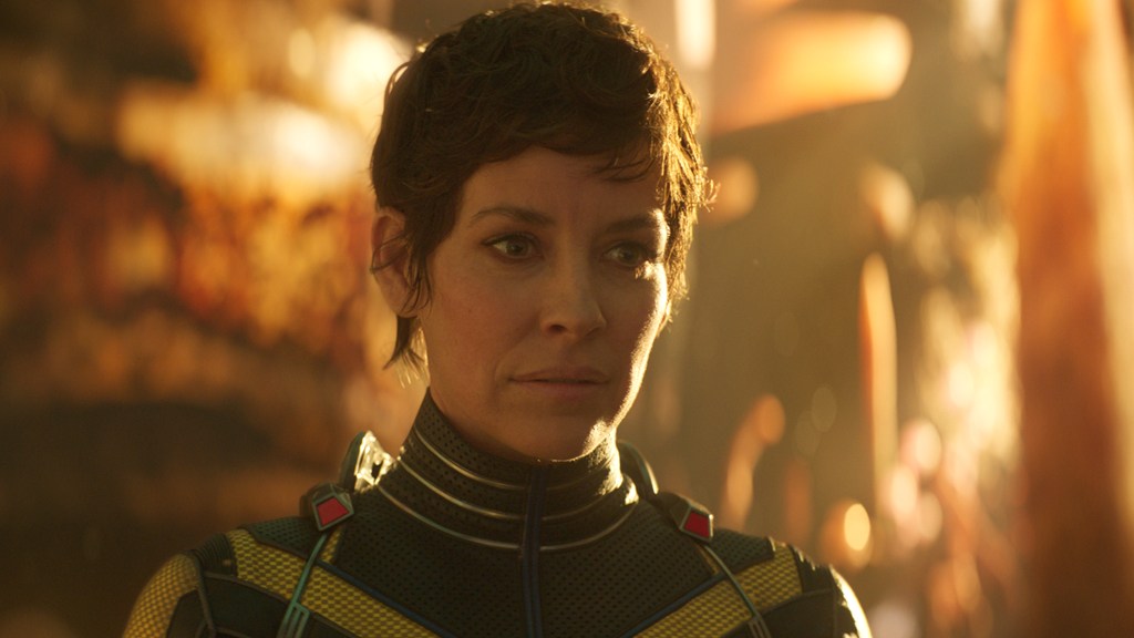 Evangeline Lily as Hope Van Dyne in Ant-Man and the Wasp: Quantumania (2023)