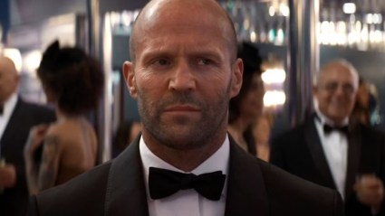 Close-up of Jason Statham as Orson Fortune in Operation Fortune: Ruse de Guerre (2023)