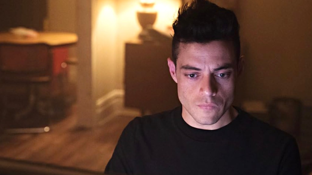 Rami Malek in Mr. Robot