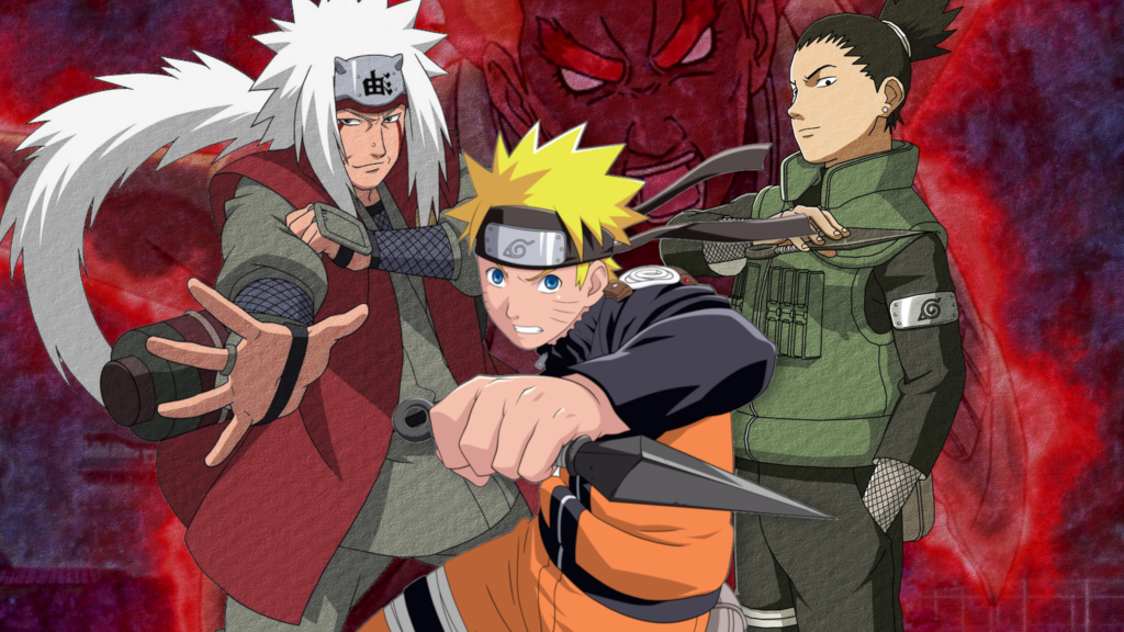 naruto shippuden best episodes header featuring might guy naruto jiraiya shikamaru