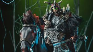 McFarlane Toys Spawn the Bloodaxe Figure Includes a Fiery Dark Horse