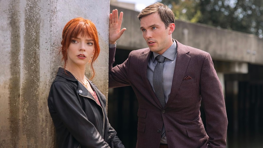 Nicholas Hoult and Anya Taylor-Joy in The Menu