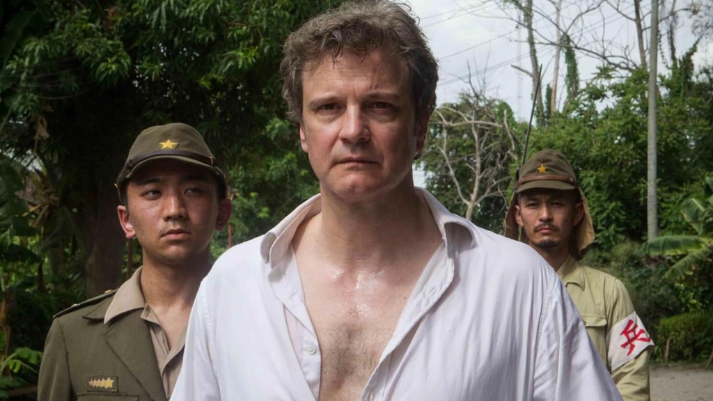 Colin Firth in the railway man