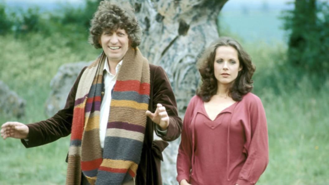 Tom Baker as the fourth Doctor in Stones of Blood