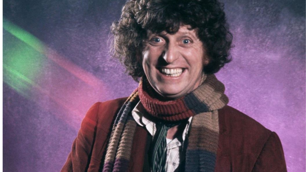 Tom Baker as the Doctor