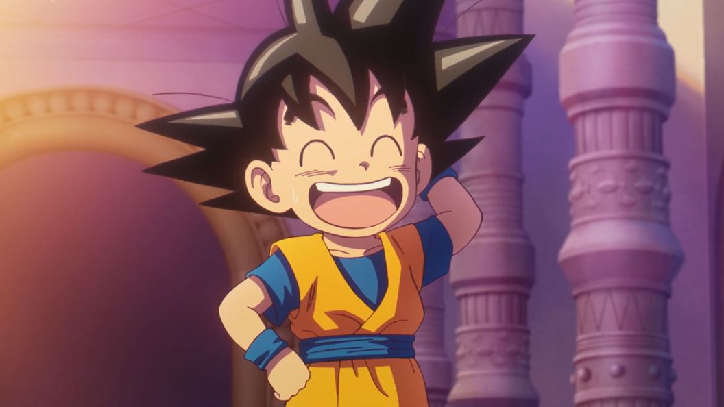 Goku embarrased