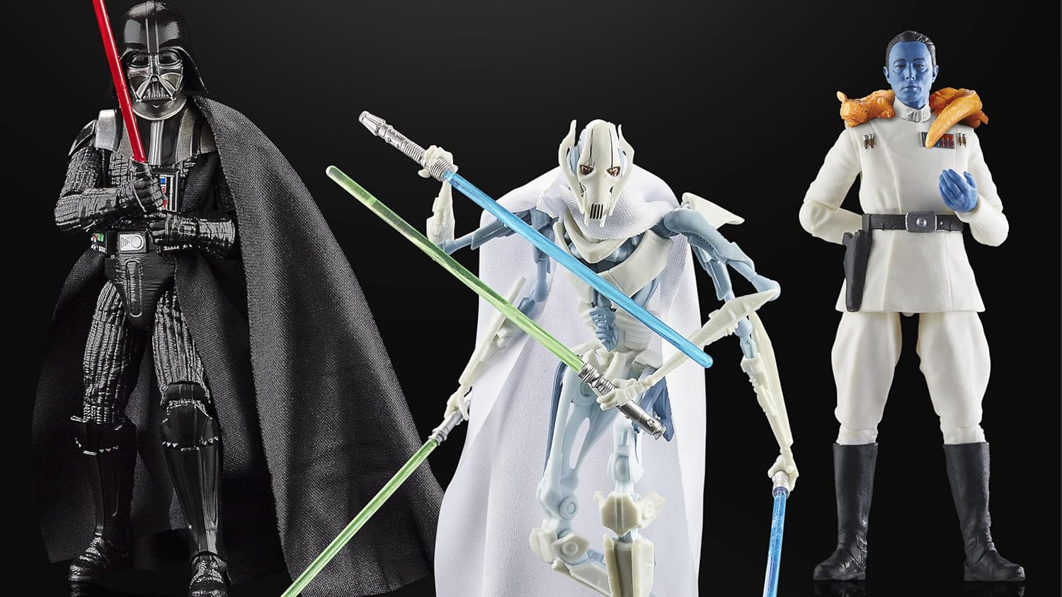 Star Wars The Black Series Masters of Evil 3-Pack Exclusive Gets