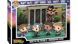 Back to the Future 2 Funko Pop Moment Captures the Hoverboard Chase Scene