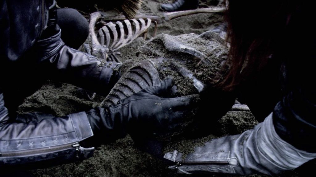 A Cylon fossil from the 13th Tribe in Battlestar Galactica
