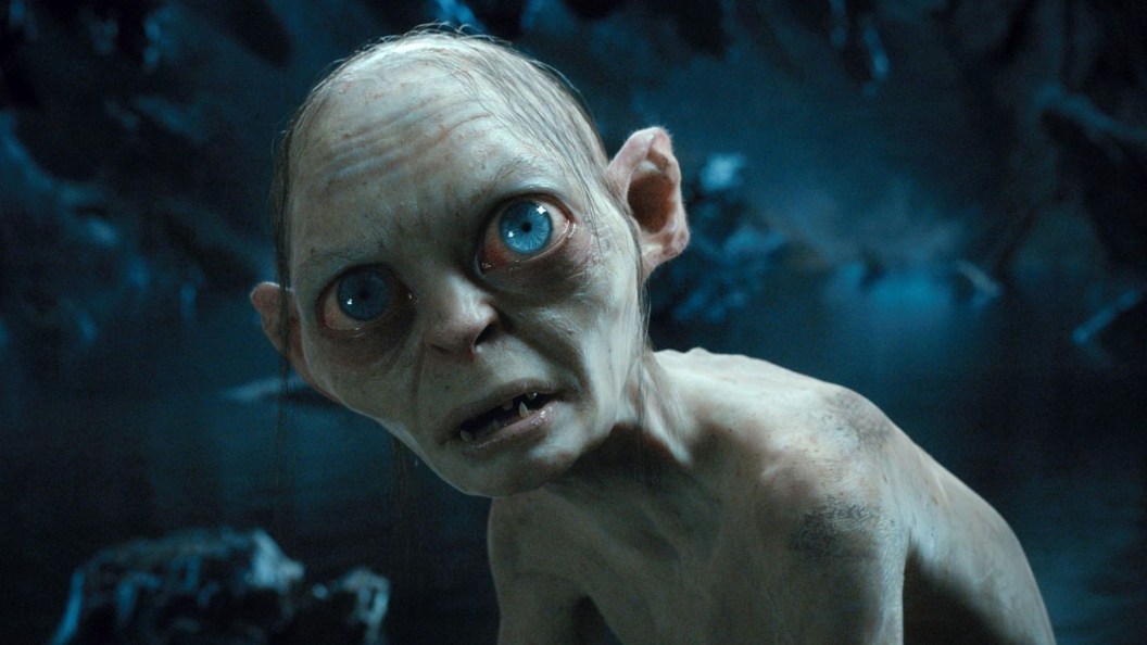 Andy Serkis as Gollum in Hobbit Unexpected Journey