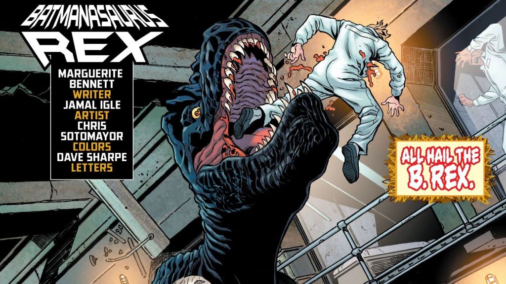 Bat-Rex in DC Comics