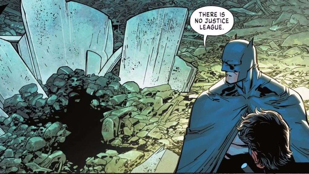Batman says there is no Justice League