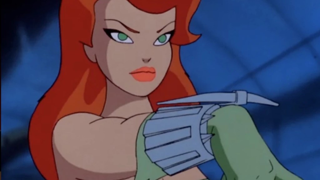Poison Ivy armed with Crossbow