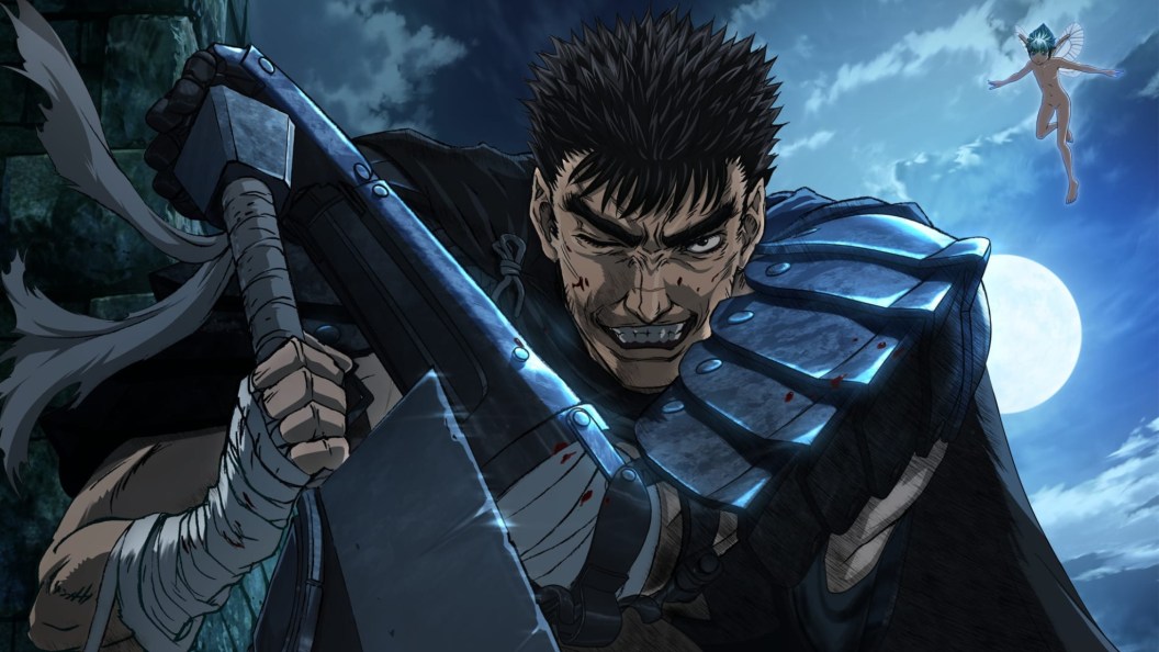 Berserk Guts and Puck