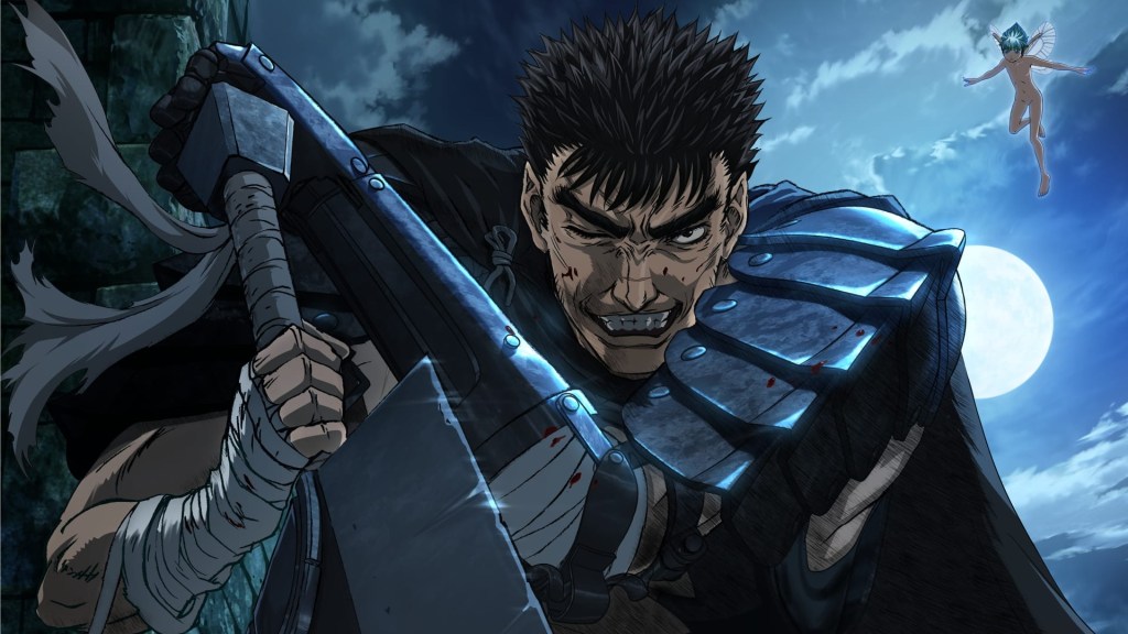 Berserk Guts and Puck
